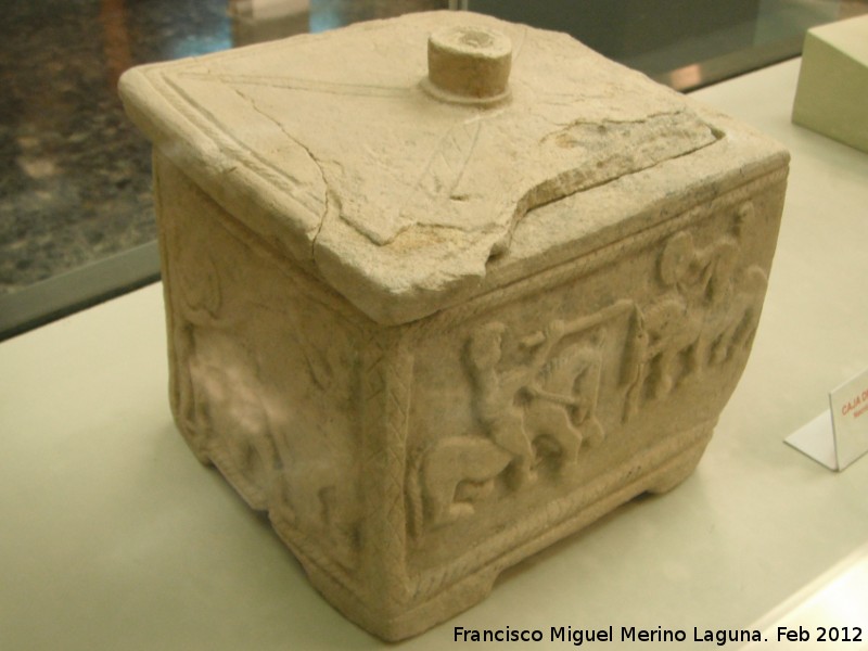 Necr�polis ib�rica de Piquia - Necr�polis ib�rica de Piquia. Caja de los Guerreros