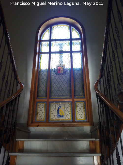 Ayuntamiento de Bail�n - Ayuntamiento de Bail�n. Vidriera