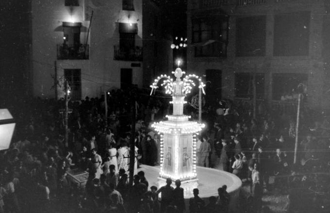 Fuente de los Cuatro Ca�os - Fuente de los Cuatro Ca�os. Foto antigua