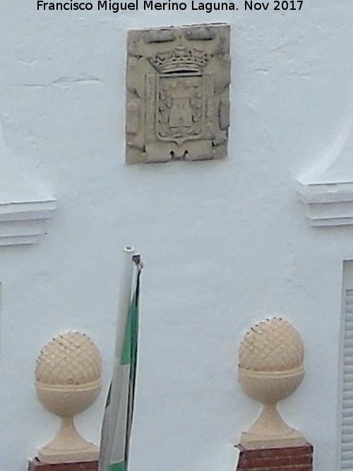 Ayuntamiento de Jimena - Ayuntamiento de Jimena. Escudo y pi�as