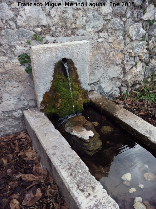 Pilar de las Pilas de Trisla - Pilar de las Pilas de Trisla. Ca�o