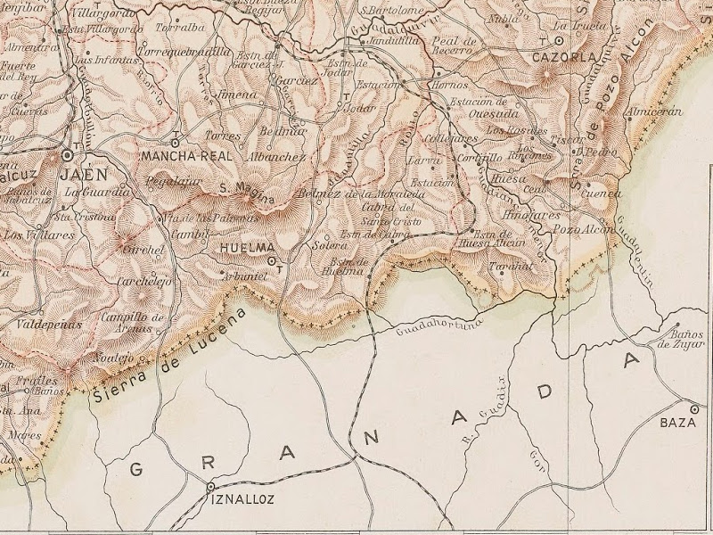 Aldea Lend�nez - Aldea Lend�nez. Mapa 1910