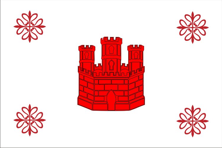 Aldea del Rey - Aldea del Rey. Bandera