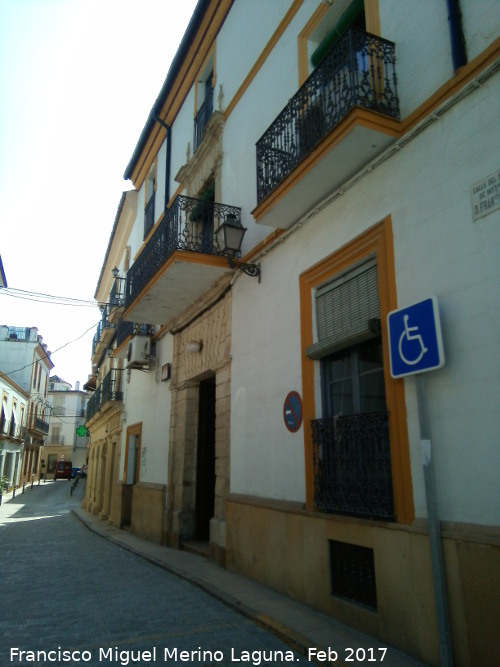 Casa de la Calle Ram�n y Cajal n� 7 - Casa de la Calle Ram�n y Cajal n� 7. Fachada