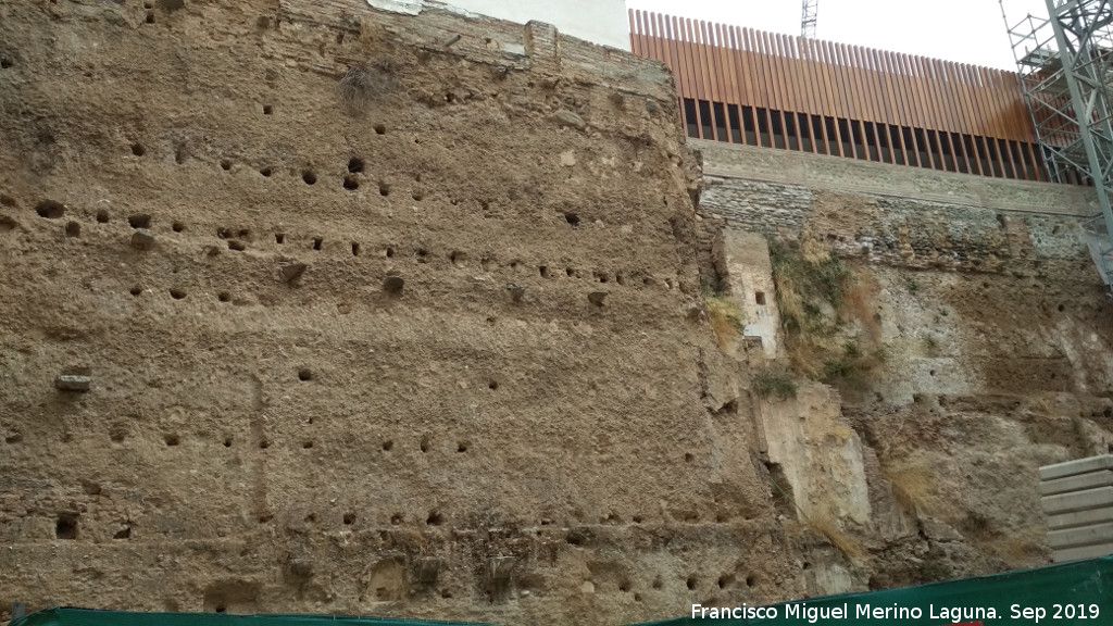 Murallas de Granada - Murallas de Granada. Muralla del Arrabal de los Alfareros