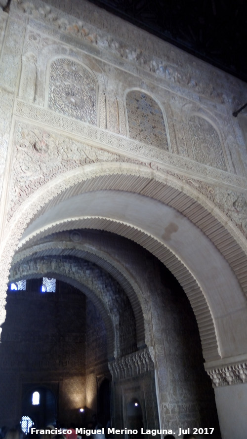 Alhambra. Saln de Embajadores - Alhambra. Saln de Embajadores. Puerta de acceso