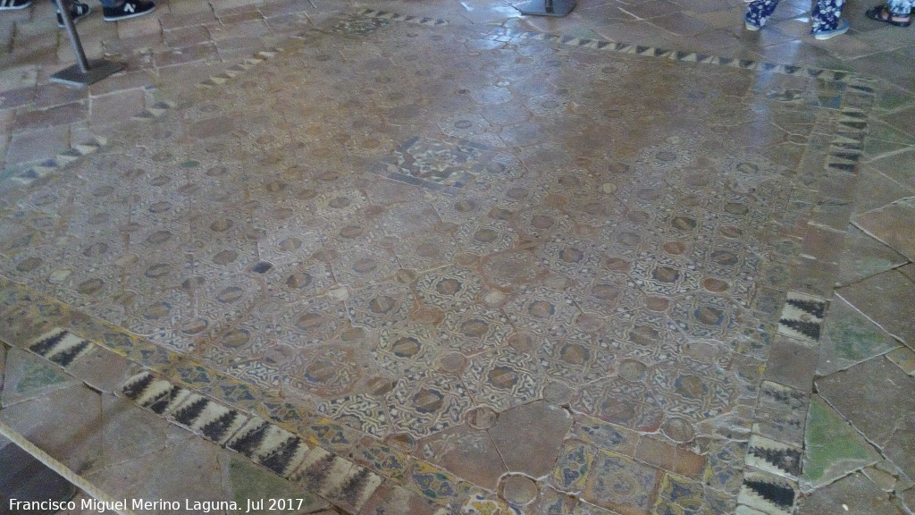 Alhambra. Saln de Embajadores - Alhambra. Saln de Embajadores. Suelo original