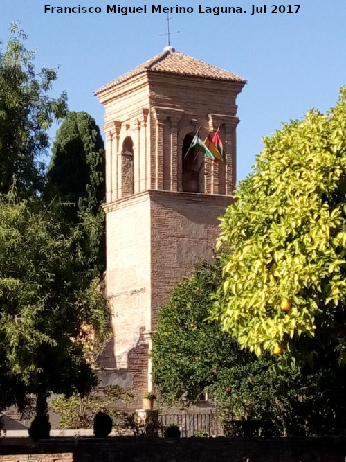 Alhambra. Convento de San Francisco - Alhambra. Convento de San Francisco. Campanario