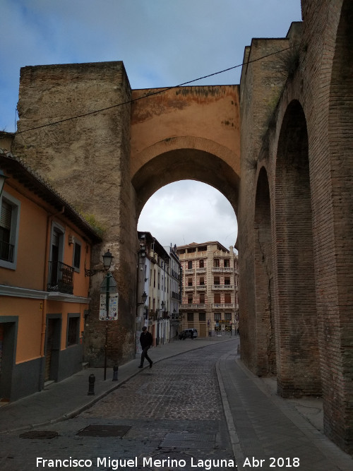 Puerta de Elvira - Puerta de Elvira. Intramuros