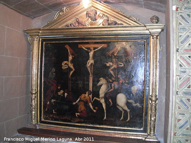 Colegiata de la Asunci�n - Colegiata de la Asunci�n. Cuadro de la Cripta