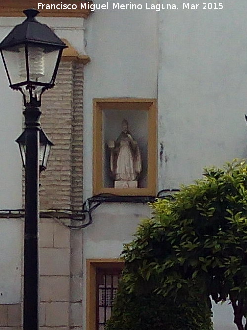 Convento de las Madres Agustinas - Convento de las Madres Agustinas. Hornacina con San Agust�n