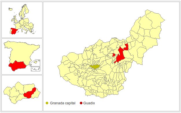 Guadix - Guadix. Situaci�n
