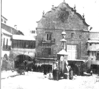 Ayuntamiento de Chinchilla de Montearagn - Ayuntamiento de Chinchilla de Montearagn. Foto antigua