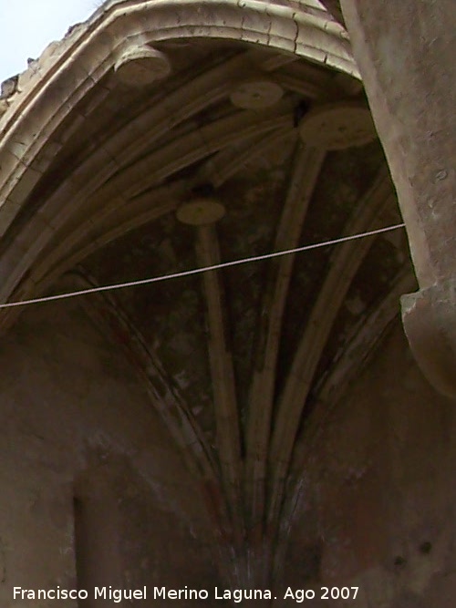 Iglesia de Santa Mar�a - Iglesia de Santa Mar�a. B�veda de crucer�a