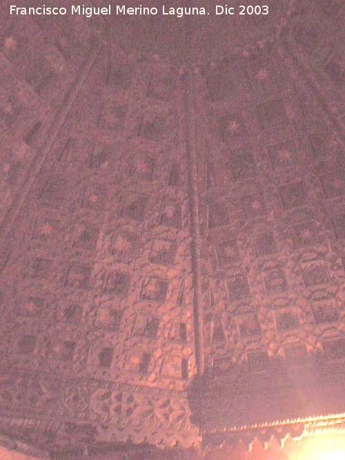 Castillo de Belmonte - Castillo de Belmonte. Artesonado