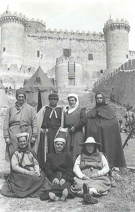 Castillo de Belmonte - Castillo de Belmonte. Rodaje de la pel�cula Mio Cid