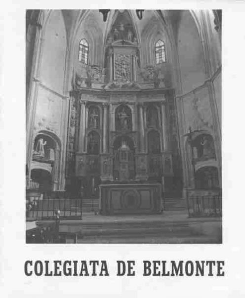 Colegiata de San Bartolom� - Colegiata de San Bartolom�. Foto antigua. Altar Mayor