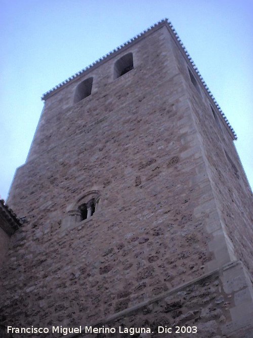Colegiata de San Bartolom� - Colegiata de San Bartolom�. Campanario