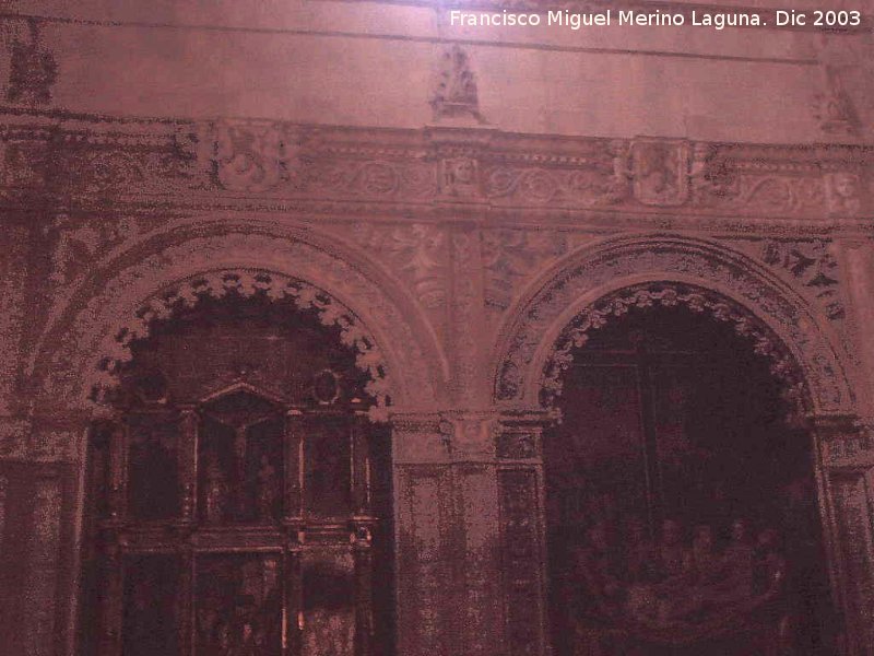 Colegiata de San Bartolom� - Colegiata de San Bartolom�. Capillas