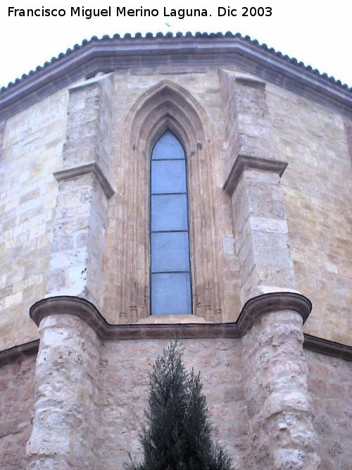 Colegiata de San Bartolom� - Colegiata de San Bartolom�. �bside