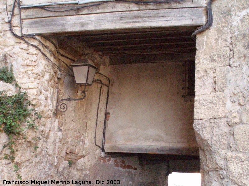 Casas Colgadas - Casas Colgadas. Vigas del t�nel