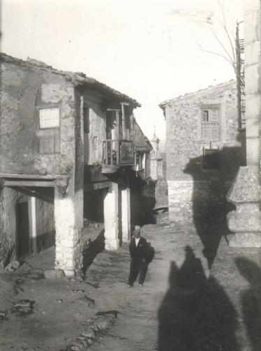 Calle Bajada de San Bartolom� - Calle Bajada de San Bartolom�. Foto antigua