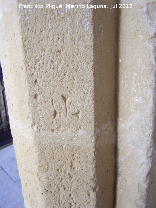 Marcas de cantero - Marcas de cantero. Casa Mudjar - beda
