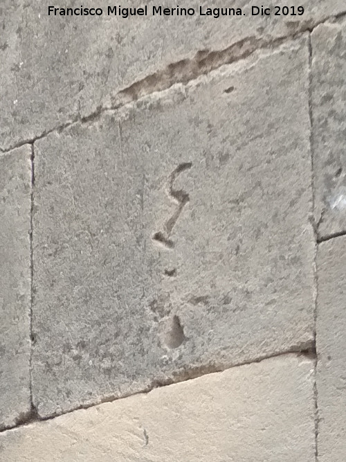 Marcas de cantero - Marcas de cantero. Palacio de Francisco de los Cobos - �beda