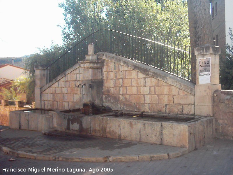 Fuente de la Plaza Mayor.
