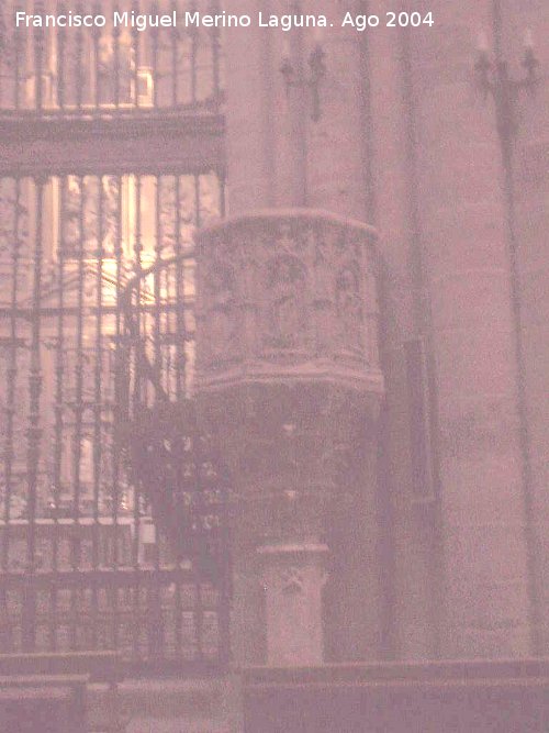 Catedral de Sig�enza. Capilla Mayor - Catedral de Sig�enza. Capilla Mayor. P�lpito