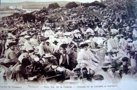 Romera de la Virgen de la Cabeza - Romera de la Virgen de la Cabeza. 1904