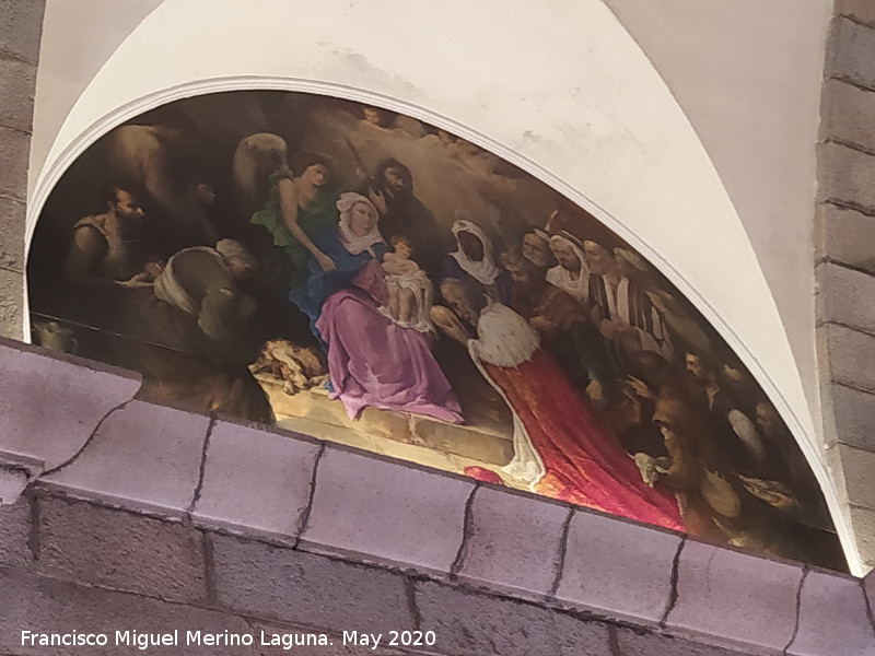 Santuario de la Virgen de la Cabeza - Santuario de la Virgen de la Cabeza. La adoraci�n de los Magos
