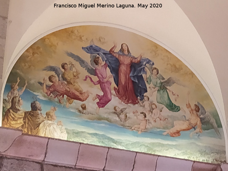 Santuario de la Virgen de la Cabeza - Santuario de la Virgen de la Cabeza. Asunci�n de la Virgen