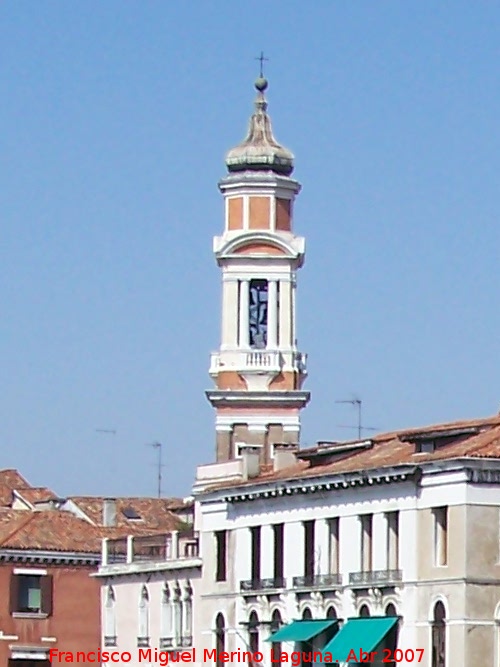 Iglesia de Santi Apostoli - Iglesia de Santi Apostoli. Campanario