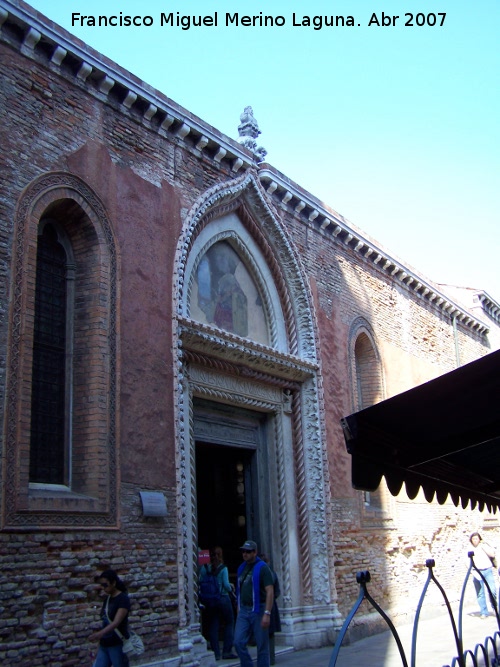 Iglesia de San Polo - Iglesia de San Polo. Portada