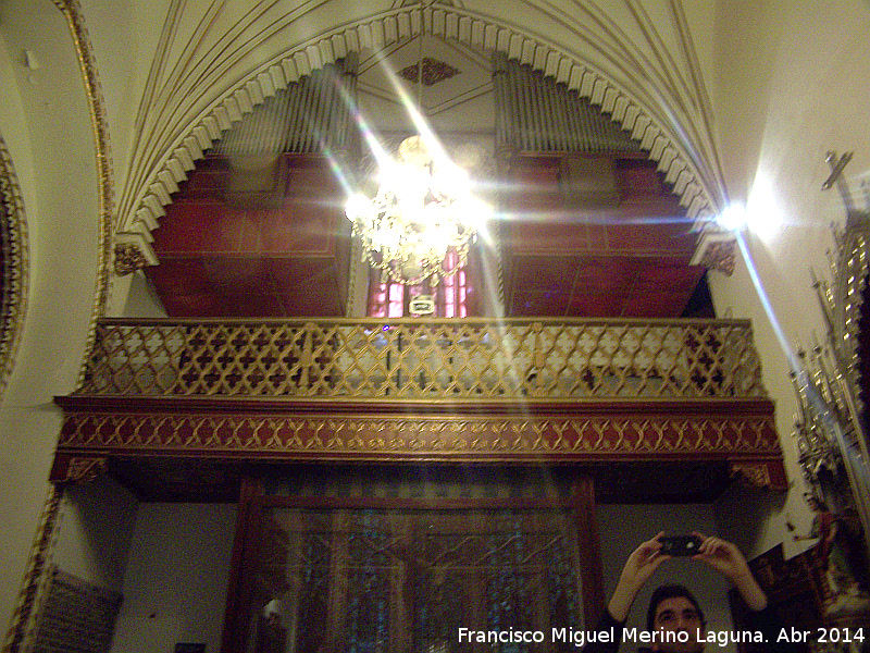 Iglesia de Santa Mara. Capilla del Cristo de la Agona - Iglesia de Santa Mara. Capilla del Cristo de la Agona. Coro