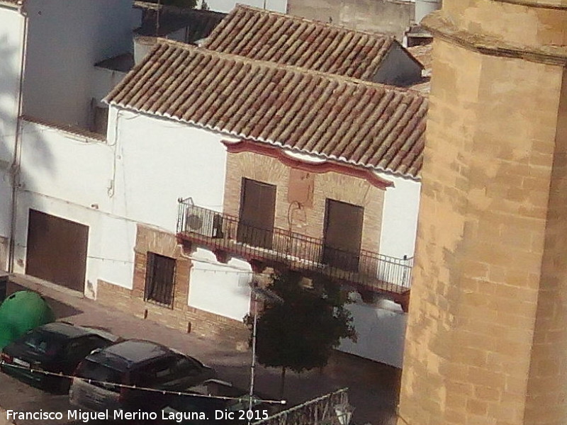 Casa de la Plaza de la Constituci�n n� 5 - Casa de la Plaza de la Constituci�n n� 5. Desde el Castillo de Lopera
