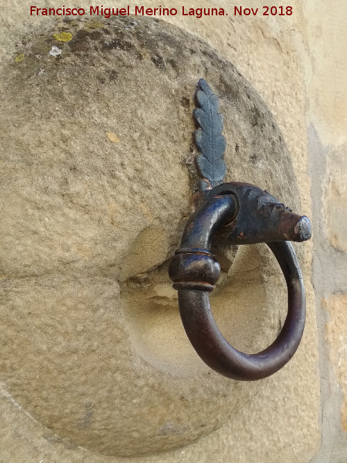 Casa de los Acu�a - Casa de los Acu�a. Argolla