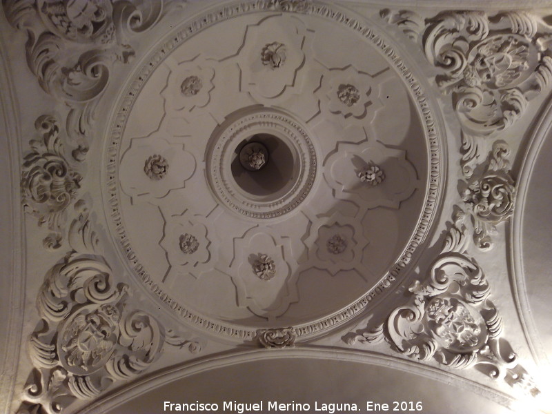 Hospital de San Antonio Abad - Hospital de San Antonio Abad. C�pula de la escalera