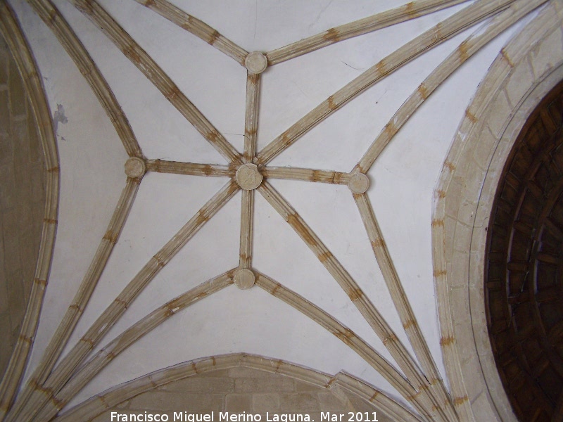 Iglesia de San Andrs - Iglesia de San Andrs. Bveda de crucera