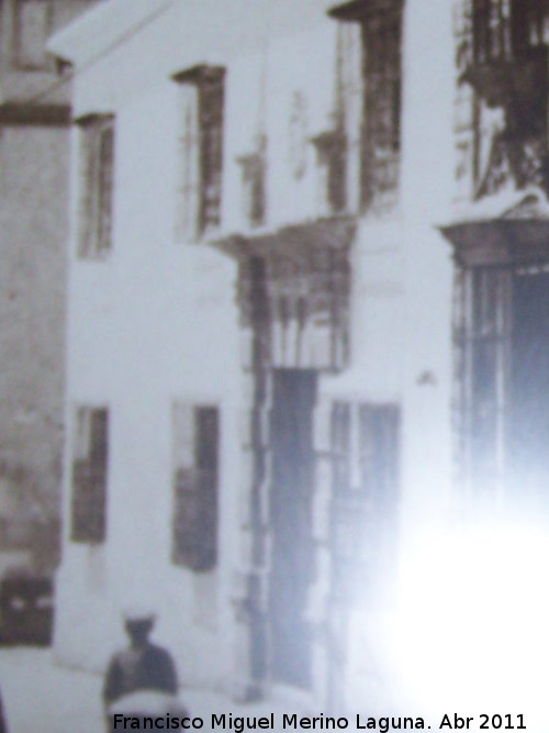 Palacio de la Calle San Pedro n� 16 - Palacio de la Calle San Pedro n� 16. Foto antigua