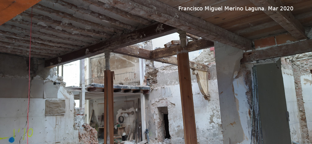 Casa de Tejidos el Carmen - Casa de Tejidos el Carmen. Interior en obras