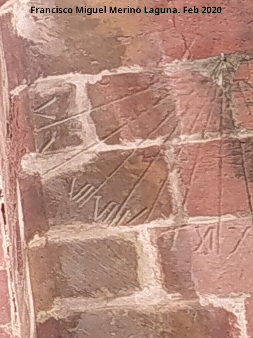 Iglesia de la Encarnaci�n - Iglesia de la Encarnaci�n. Reloj de sol bajo