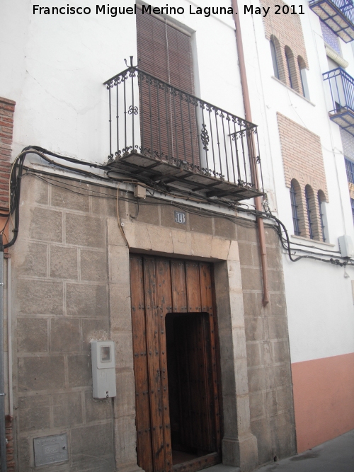 Casa de la Calle Jorge Morales n� 14 - Casa de la Calle Jorge Morales n� 14. Portada