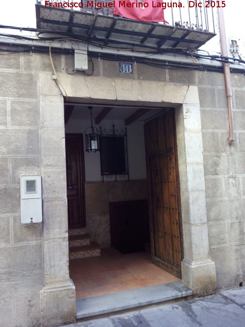 Casa de la Calle Jorge Morales n� 14 - Casa de la Calle Jorge Morales n� 14. 