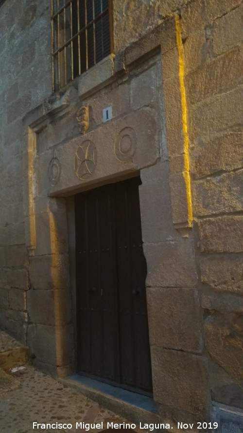 Casa de la Calle Fugitivos n 1 - Casa de la Calle Fugitivos n 1. Portada