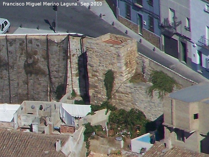 Castillo de la Villa. Torre�n Sur IV - Castillo de la Villa. Torre�n Sur IV. Torre�n y lienzos de muralla