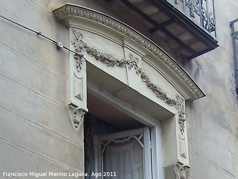Casa de la Calle Real de San Fernando n� 17 - Casa de la Calle Real de San Fernando n� 17. Decoraci�n de balcones