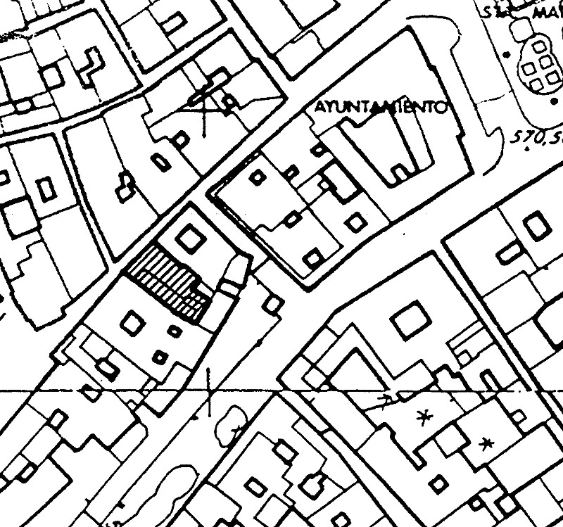 Casa de los Charte - Casa de los Charte. Situaci�n