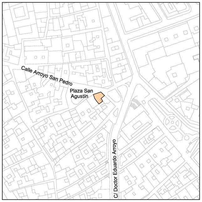 Casa de la Plaza de San Agust�n n� 3 - Casa de la Plaza de San Agust�n n� 3. Situaci�n